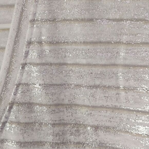 Gap Women's Linen Blend Shimmer Top M - Picture 3 of 5